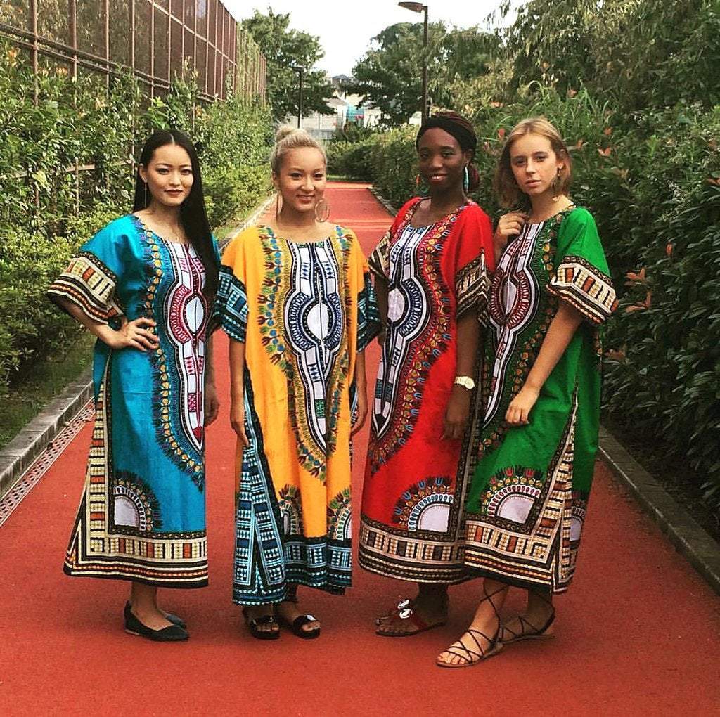 Dashiki Maxi  African Dress / Long African Dress